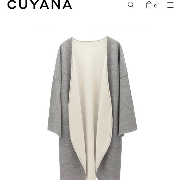 reversible sweater coat